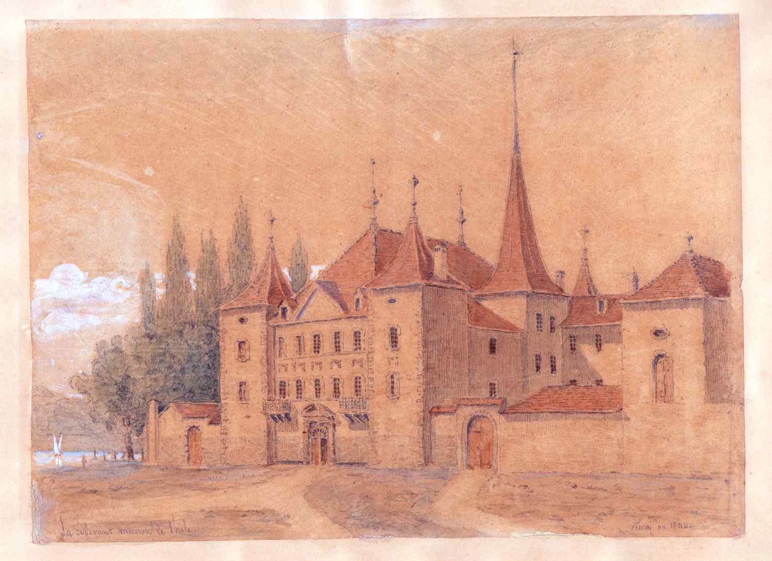 1839 Restauration chateau